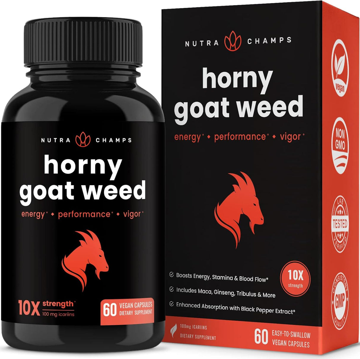 Suplementos  Extracto de hierba de cabra premium tribulus
