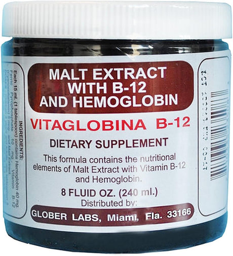 Extracto de Malta Vitaglobina B-12 con Hemoglobina 500ml