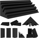 Trampas de graves TroyStudio, 12 Pcs, 4x4x12, espuma acústica