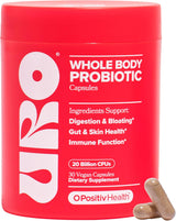 U Positiv URO Probiótico 3 en 1 para microbiomas y digestión