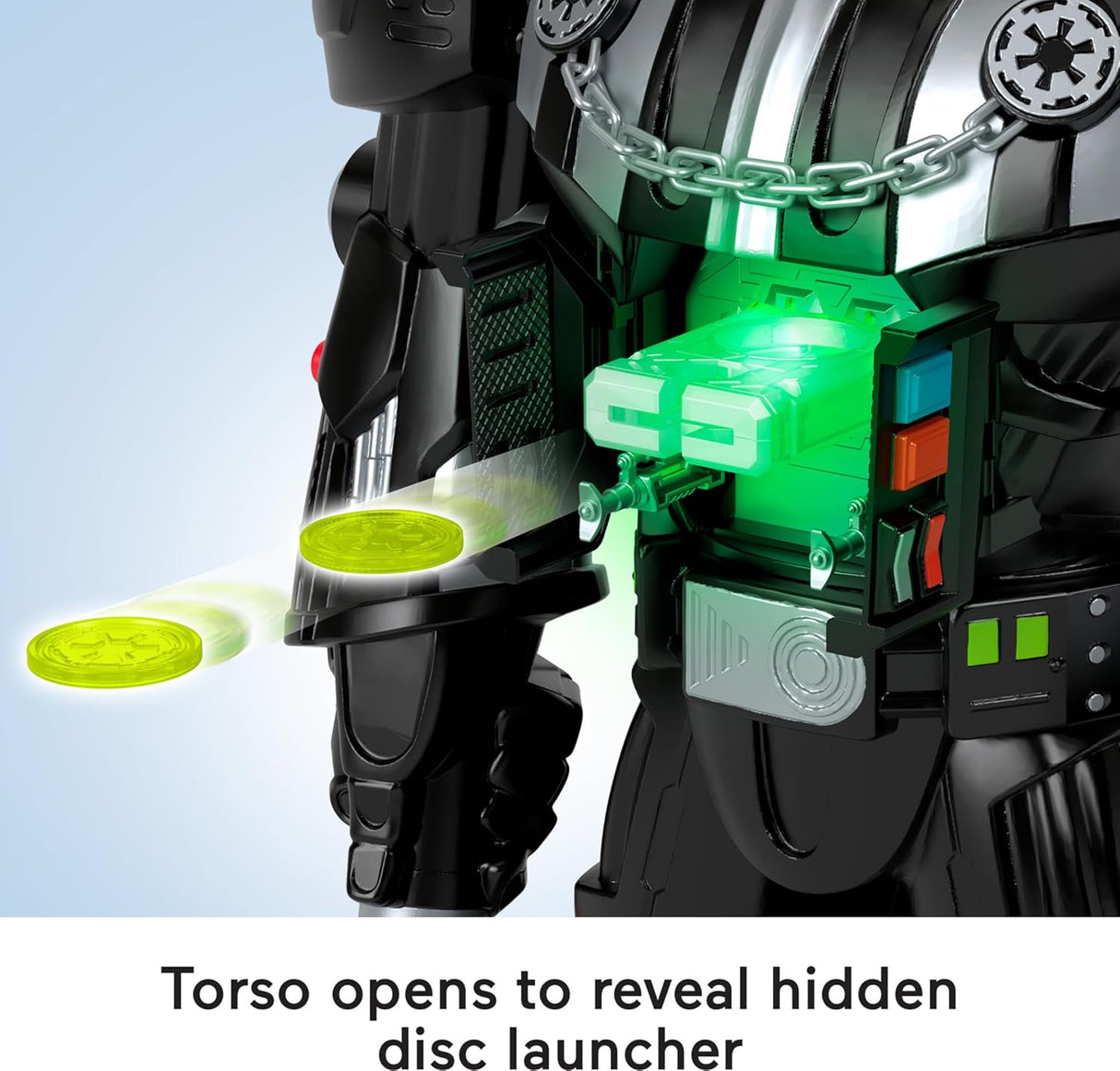 Imaginext Star Wars Darth Vader Bot 2+ Ft Toy con luces y sonidos