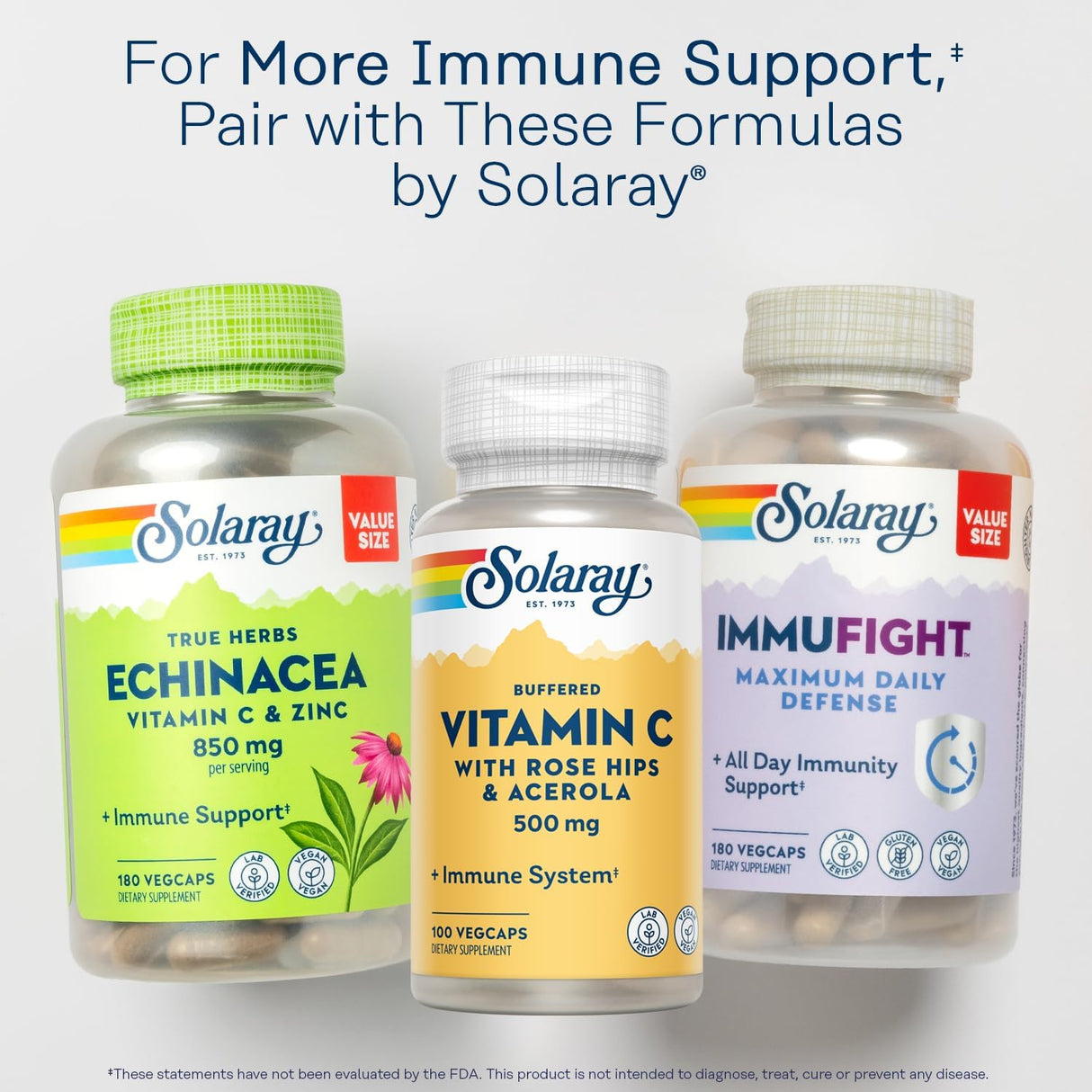 SOLARAY Suplemento de apoyo inmunológico