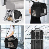 Transportadora grande para gatos, Oeko-TEX, 20 lbs, TSA.