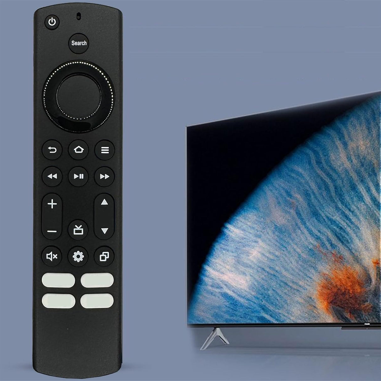 Control Remoto para TVs Toshiba Insignia, 4 Teclas de Acceso