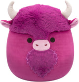 Dave Bison 12 Squishmallow - Peluche Oficial Jazwares