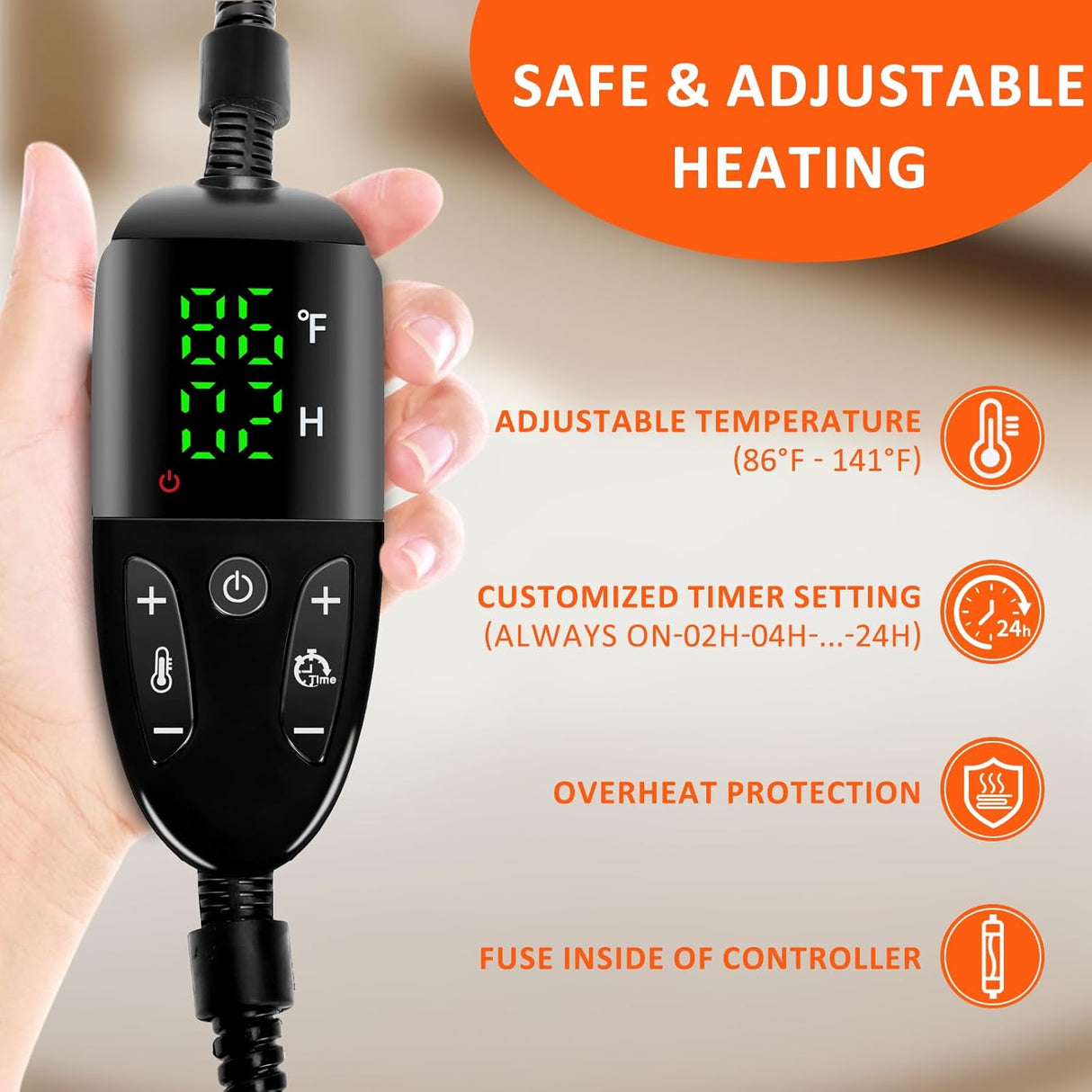 Casa Caliente para Gatos - Cueva con Juguete y Rascador, Plegable