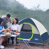Tienda de Camping 2 Personas, Impermeable y Resistente - Modelo X