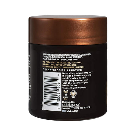 Manteca Corporal Hidratante de Manteca de Mango y Aceite de Coco