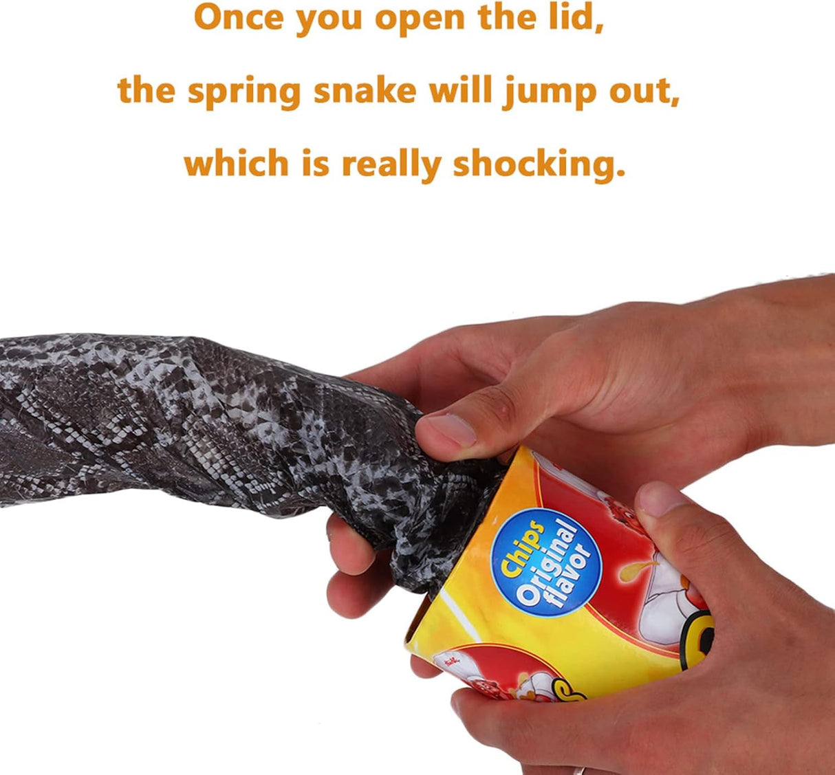 Juguete Tricky Toys, Serpiente Mágica en Lata, Sorpresa Divertida