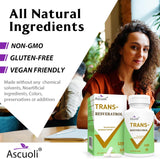 Suplemento Ascuoli 99% Ultra Purity Trans-Resveratrol 1100mg