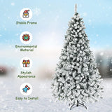 Árbol de Navidad Artificial Nightcore 7.5FT, 450 Luces LED
