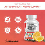 Suplementos Fisetin 2500mg Quercetin 1000mg Resveratrol