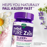 ZzzQuil Pure Zzzs Sleep+ Muscle Relaxation Gomita 26 und