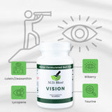 Suplemento ocular natural con luteína y zinc - 30 cápsulas