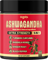 Suplemento Cápsulas Ashwagandha Extracto 12:1 - 3 Meses