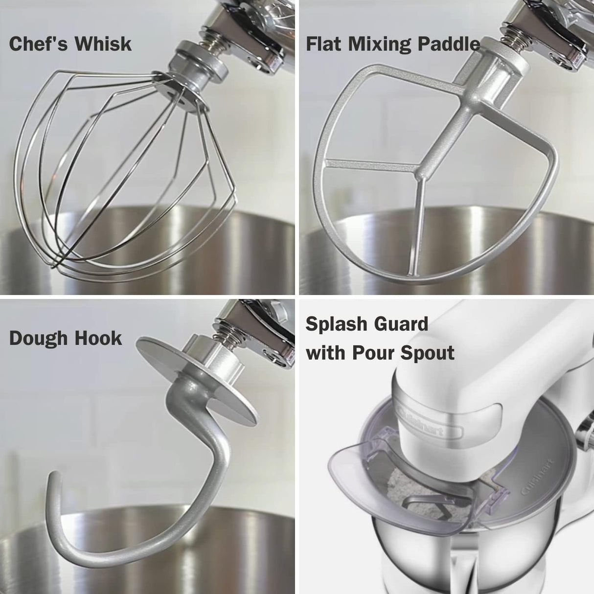 Batidora de pie 5.5QT Cuisinart 12 velocidades SM-50CO