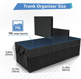 Organizador de Maletero MIU COLOR, Capacidad 70L, 12 Bolsillos