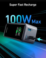 Cargador portátil de 20,000 mAh con salida de 200 W
