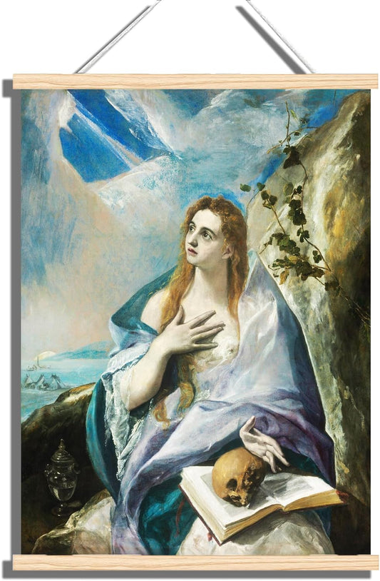 Póster colgante confesiones de María Magdalena - El Greco