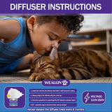 Paq de 6 repuestos de difusor calmante para gatos WEALLIN
