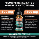 Suplemento de glutatión con vitamina C ácido hialurónico