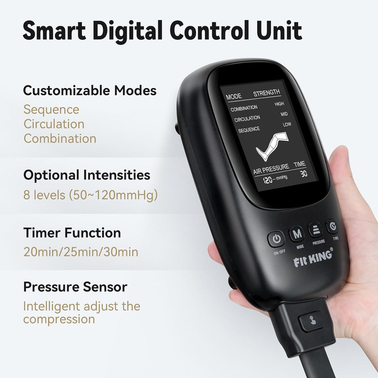 Sistema de Compresión FIT KING, Mejora Circulación, Mediano