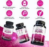 Multi Collagen Burn: Proteínas, Ácido Hialurónico, Vitamina C, Sin Cafeína