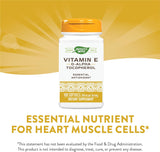 Suplemento Nature's Vitamina E 268 mg por porción 100 cáp