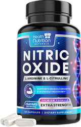 Suplemento de óxido nítrico extra fuerte L arginina 3 veces