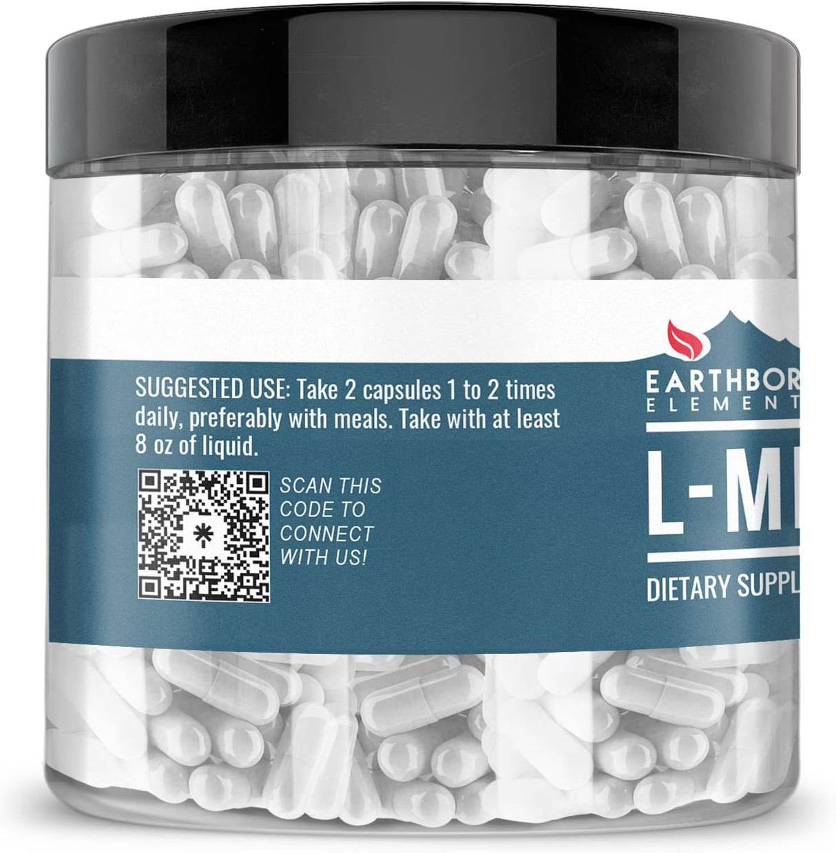 Suplemento  L-metionina 200 cápsulas, pura y sin diluir