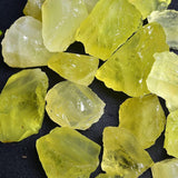 Cristales de Citrino Crudos, Piedras Naturales para Decoración