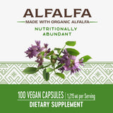 Suplementos Alimenticios Alfalfa Hojas