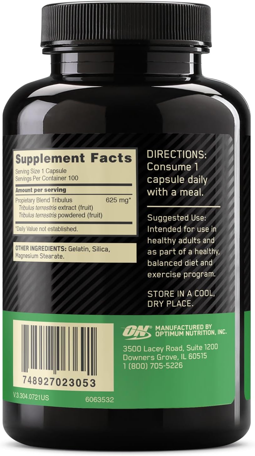 Suplemento Tribulus Terrestris 625mg