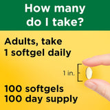 Suplementos Vitamina E 267 mg (400 UI) d-Alpha 100 días