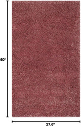 Alfombra Acento Shag, No Desprende Pelusa, Ideal para Áreas de Tráfico (SG151-3737)