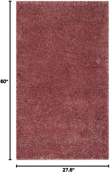 Alfombra Acento Shag, No Desprende Pelusa, Ideal para Áreas de Tráfico (SG151-3737)