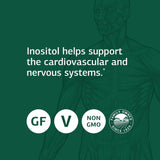 Inositol de Standard Process, Suplemento Nervioso y Corazón, 90 Tablet