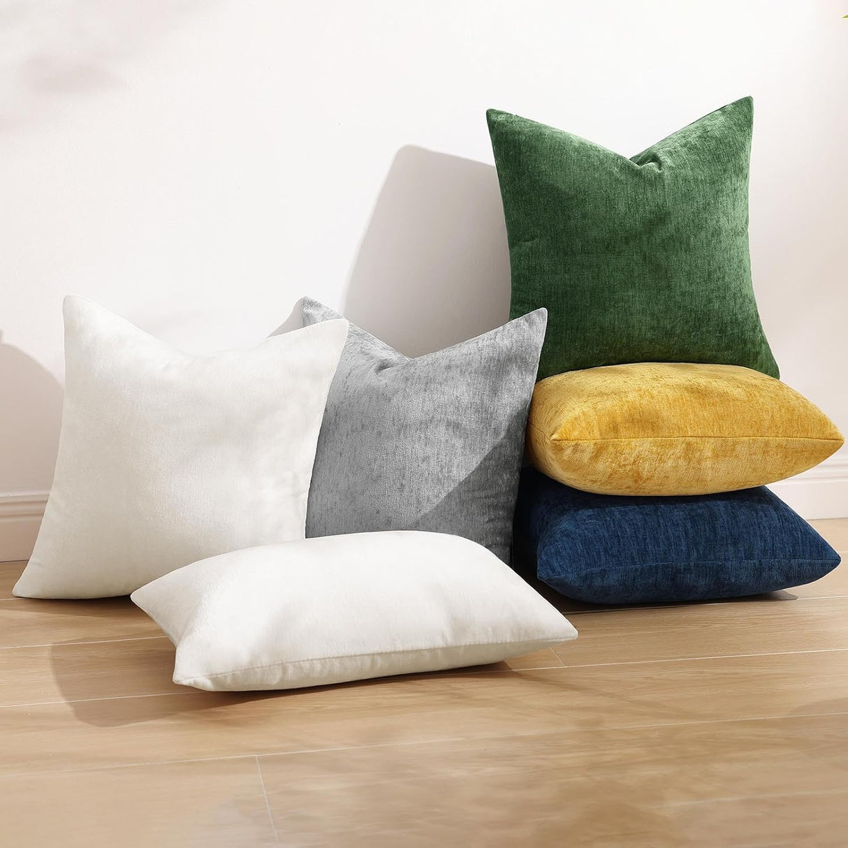 Fundas de Cojines Decorativos 12x20 decorUhome, Set de 2