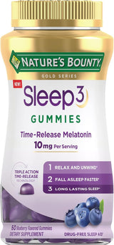 Bounty Sleep3 - Gomitas de triple acción, ayuda para dormi