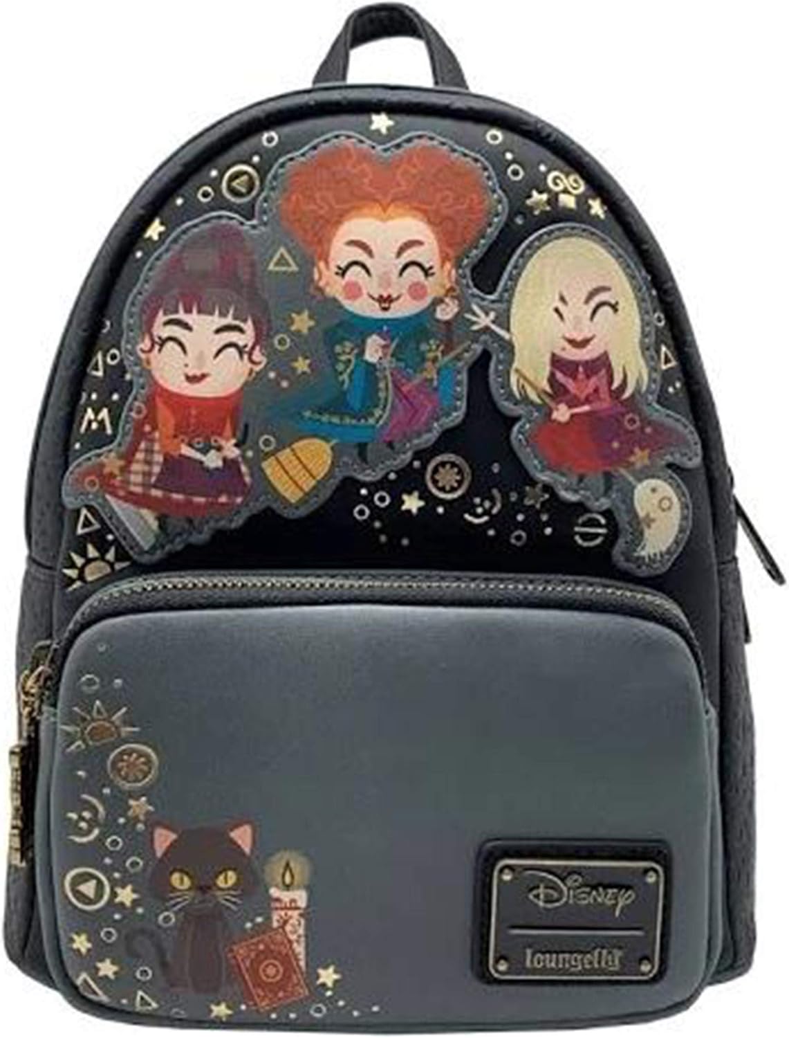 Morrales Hocus Pocus Chibi Mini  Negro  Estándar