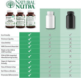 Natural Nutra Vitamina para Ojos, Mejora Visión, 30 Cápsulas (2)