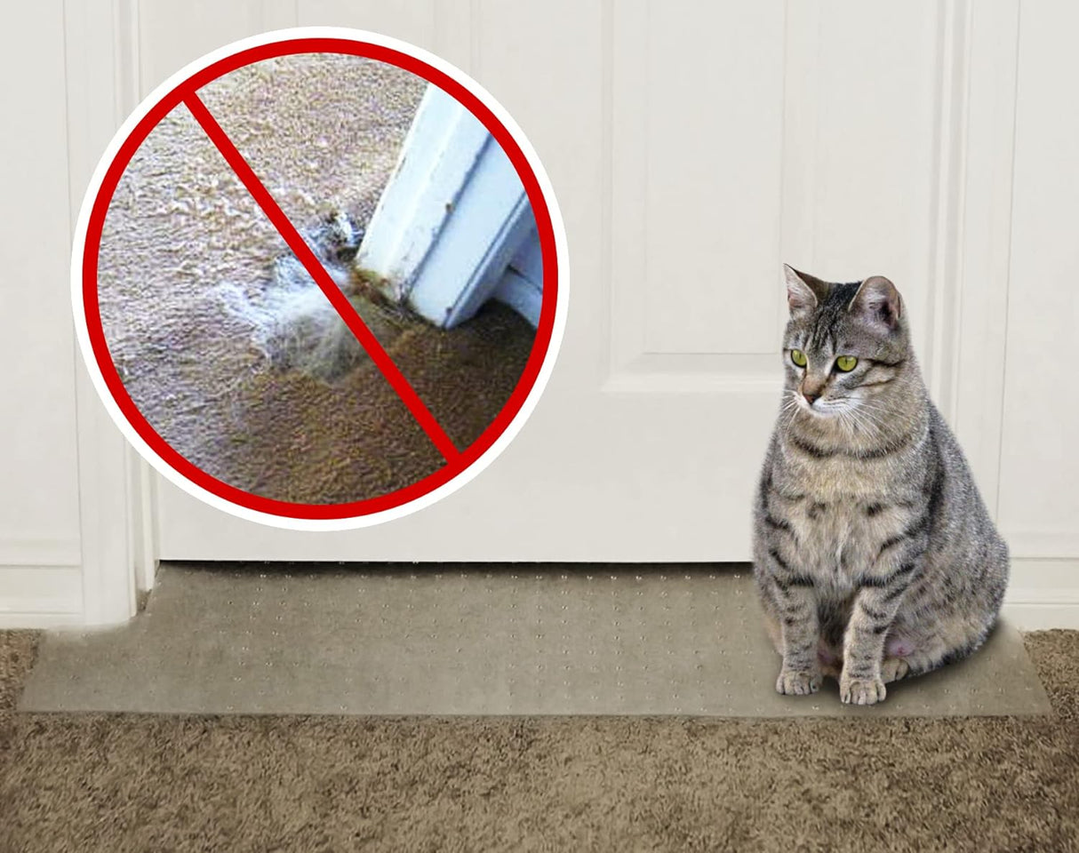 Parador para Arañazos de Gatos - Protector de Alfombras Patentado