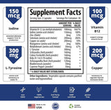Suplementos Alimenticios con yodo para tiroides