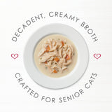 Alimento húmedo para gatos senior con ingredientes limitados