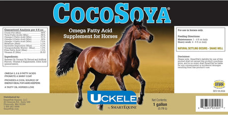 Suplemento de Aceite CocoSoya Uckele - Ácidos Omega - 1 Galón