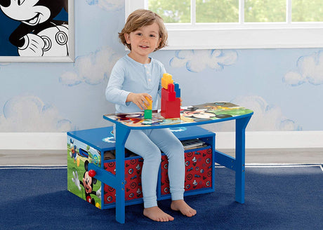 Banco de actividades convertible para niños Mickey Mouse