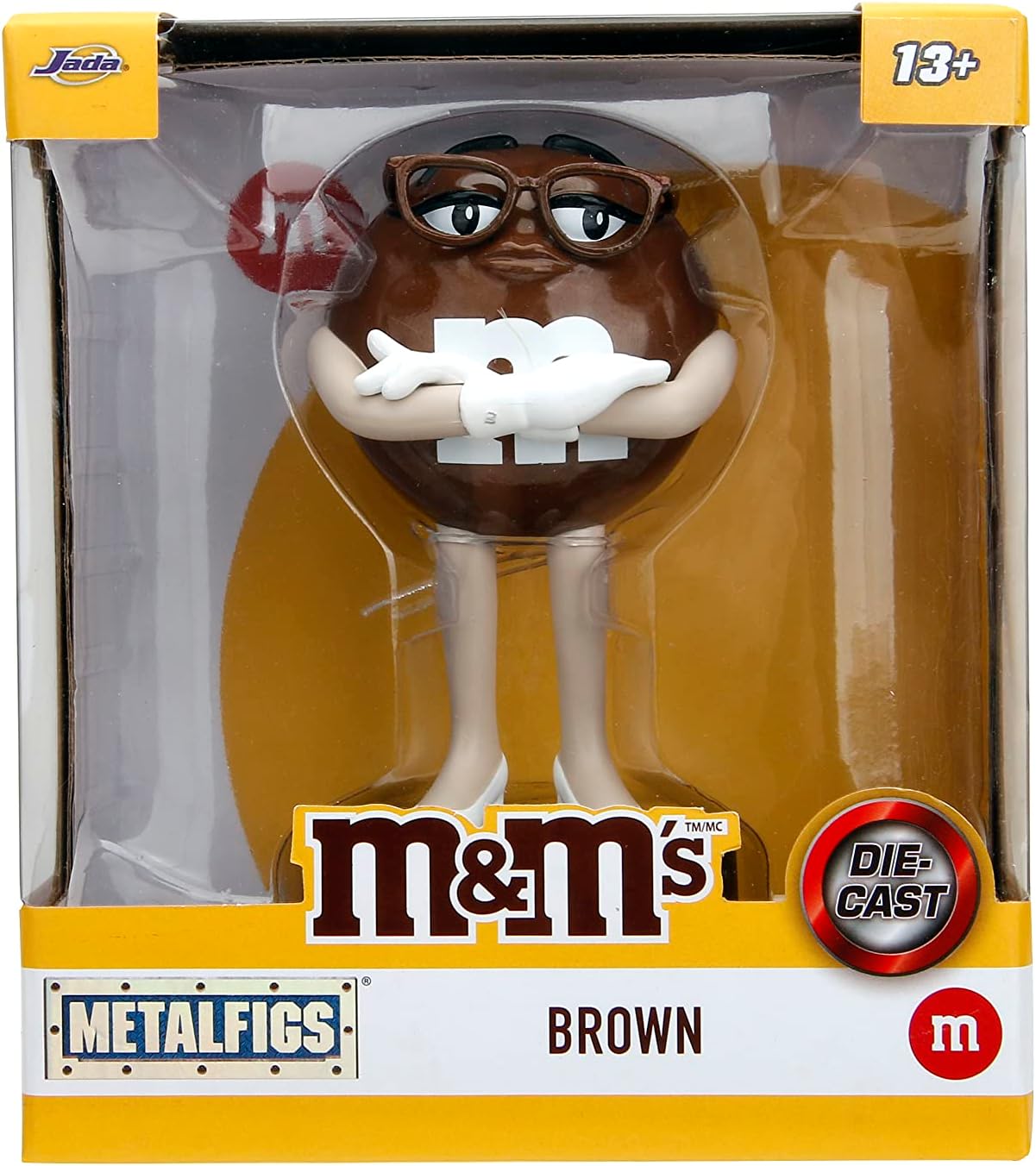 Figura coleccionable Jada M&M's 4 de hojalata para niños y adultos
