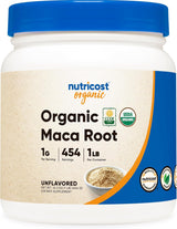 Maca Orgánica Nutricost en Polvo 1LB