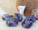 Amatista - Piedras naturales en bruto de 2 pulgadas, cristales