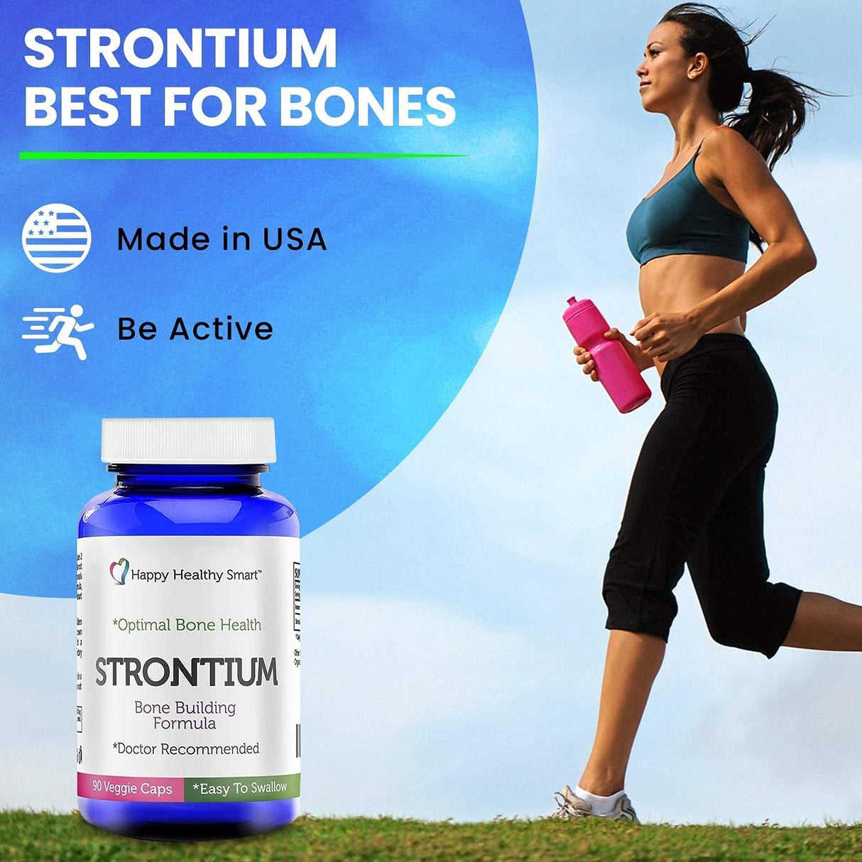 Suplementos Alimenticios  saludable para huesos de estroncio